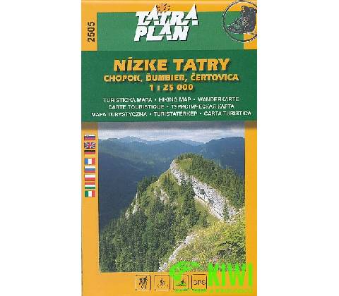 Mapa Nízke Tatry