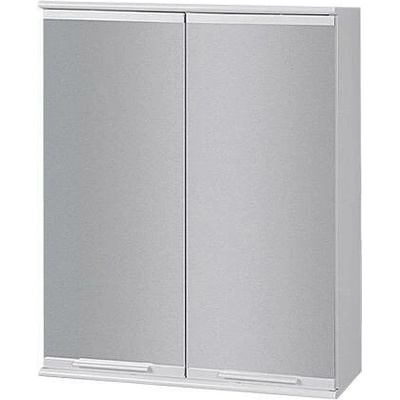 Olsen Spa Basic II koupelnová skříňka 46 x 55 se zrcadlem - kovové provedení – Hledejceny.cz