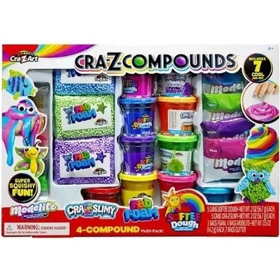 CRA-Z-ART Cra-Z-Art: Комплект за създаване на слайм - голям (60065)