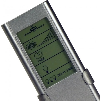 Image 1 of White-Westinghouse Радио дистанционно управление със сензорен дисплей за таванни вентилатори Westinghouse в цвят графит (77841)