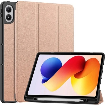 Gigapack Xiaomi Poco Pad M1 GIGAPACK Tok стоящ, с кожен ефект, активен FLIP, моливник, ЗЛАТЕН GP-179087 (GP-179087)