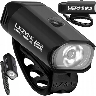 Lezyne Mini Drive 400XL predné čierne