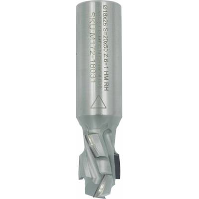 IGM Diamantová fréza Ekonomik Z2+1 - D18x26 L85 S=20x50 (6DP+1HW)