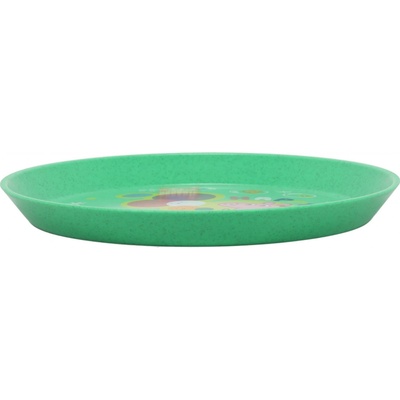 KOZIOL Talíř CONNECT Prasátko Peppa Pop 20,5 cm zelený