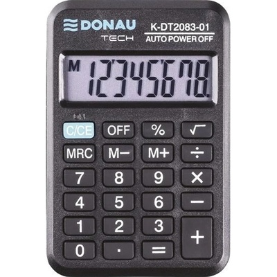 DONAU TECH, K-DT2083,8-m,černá