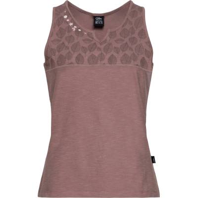Chillaz Дамски топ Chillaz Women's Korfu Leaves Top - Wine - размер 44 (EU) (916-6252-0317)
