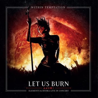Within Temptation - Let Us Burn: Elements & Hydra Live In Concert (Limited Edition) (White / Yellow Marbled Coloured) (180 g) (4 LP) (8719262041066)