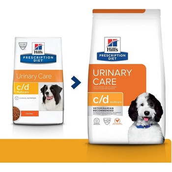 Hill's Prescription Diet C/D Multicare Starostlivosť o močový systém granule pre psov 1,5 kg