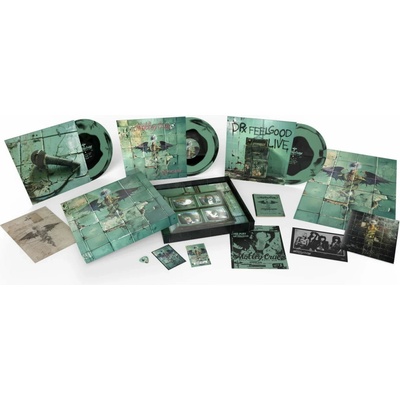 Mötley Crüe - Dr. Feelgood (Reissue) (Box Set) (Anniversary/Deluxe/Limited Edition) (Green/Black Swirl Coloured) (3 ) LP