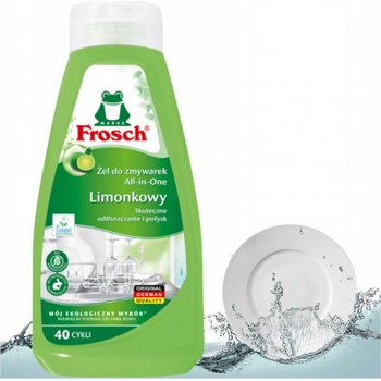 Gel do myčky Frosch - All In One, limetka 650 ml