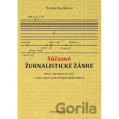 Súčasné žurnalistické žánre - Terézia Rončáková