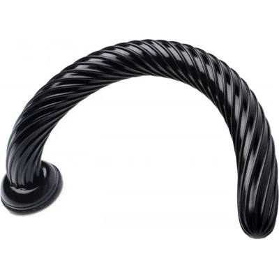 XR Brands Hosed Anal Snake Spiral Hose 19 Inch Black