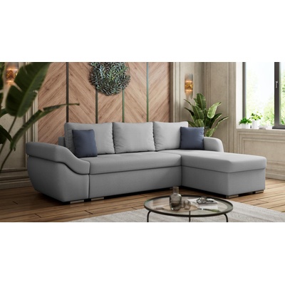 Холна гарнитура Генуа сребристо с тъмносин