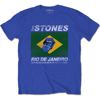 The Rolling Stones tričko Copacabana Blue modré
