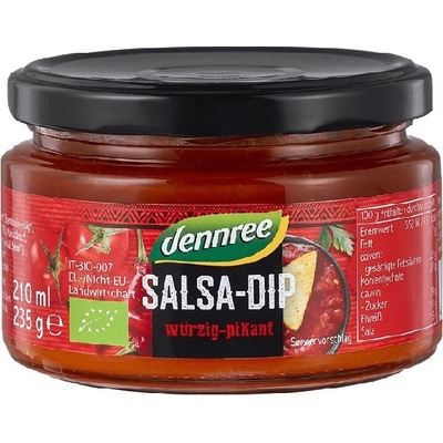 Dennree Salsa Dip korenený BIO 235 g