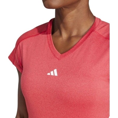 adidas AEROREADY TRAIN ESSENTIALS MINIMAL T SHIRT Dámské sportovní triko červená
