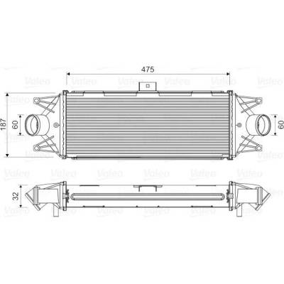 Chladič turba VALEO 818724