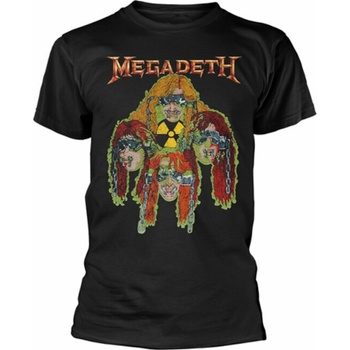 Megadeth Риза Nuclear Glow Heads Black 2XL (PH13343XXL)