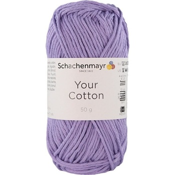 Schachenmayr Your Cotton 00045 Lilac Плетива прежда (9807019-00045)