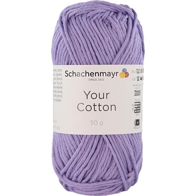 Schachenmayr Your Cotton 00045 Lilac Плетива прежда (9807019-00045)