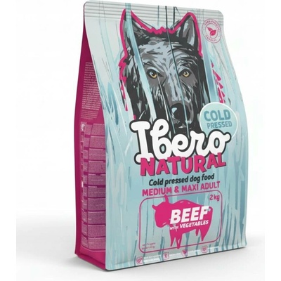 Ibero Natural Cold Pressed Adult Dog Medium & Large Beef 3 kg
