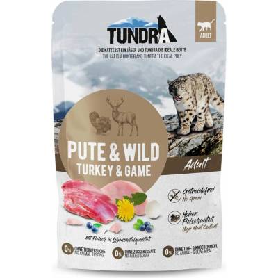 Tundra Cat kapsička, krůtí maso a zvěřina 16× 85 g