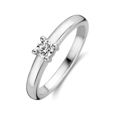 Ti Sento stříbrný prsten se zirkonem 12212ZI