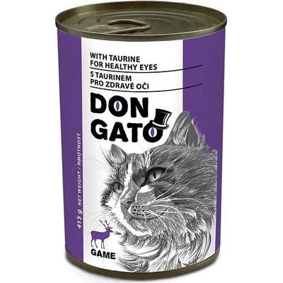 Don Gato pre mačky s divinou 6 x 415 g