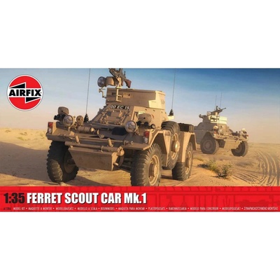 AIRFIX Classic Kit military A1386 Ferret Scout Car Mk.1 1:35