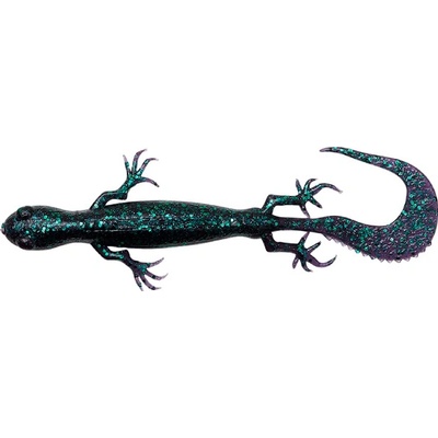 Savage Gear 3D Lizard Sinking 10cm 5,5g Green Pumpkin Purple