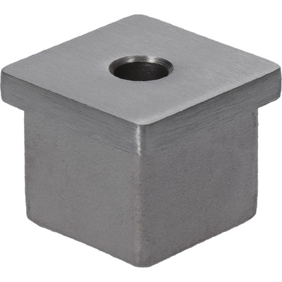 Ukončenie na jokel 30 x 30 mm, brúsená nerez AISI 304