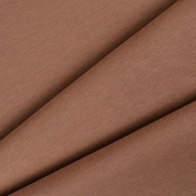 Takoy Počesaná teplákovina Alla barva mocha mousse