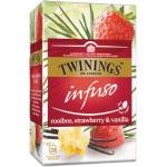 TWININGS Ройбос, Ягода и Ванилия 20 x 2g