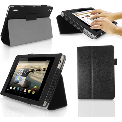 Acer Iconia Tab A1-810/811 Кожен Калъф + Протектор и Стилус