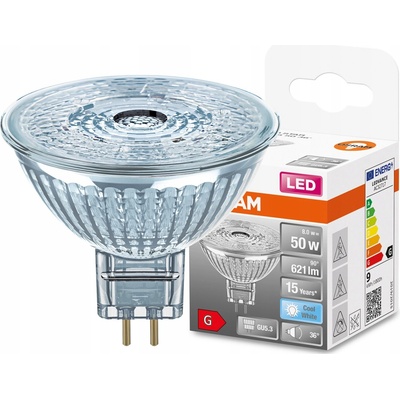Osram LED žiarovka reflektor, 8W, 621 lm, neutrálna biela, GU5.3 LED ST MR16 50 36° 8W/840 GU5.3