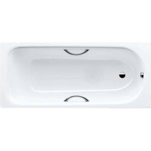 KALDEWEI Advantage - Правоъгълна вана Saniform Plus Star 345, 160x75 см, с отвори за дръжки, бяла - вана, противоплъзгаща, Perl-Effekt, отвори за дръжки 134530003001 (134530003001)