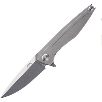 ANV Knives Z300 - SLEIPNER, FRAME LOCK, TITANIUM, ANVZ300-015