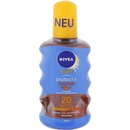 Nivea Sun Protect & Bronze olej na opalování spray podporující zhnědnutí SPF20 200 ml