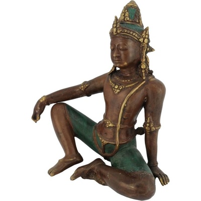Kovová socha Shiva 25 cm bronz