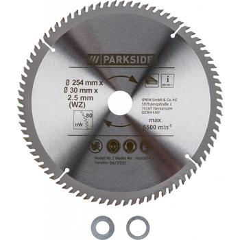 PARKSIDE Pilový kotouč 254 mm PKSB 254 A1