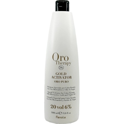 Fanola Oro Therapy Gold Activator Oro Puro 1000 ml оксидант 20 Vol. 6%