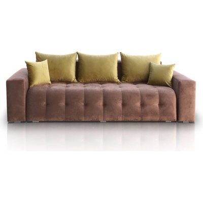 ИРИМ Разтегателен диван тройка с избор на подлакътници ДИВА пепел от рози