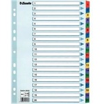 Esselte 1-20 CARDBOARD, WHITE - 100163