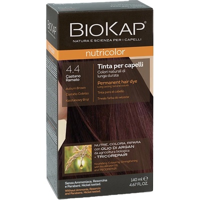 Nutricolor farba na vlasy Gaštanová hnedá 4.4 140 ml