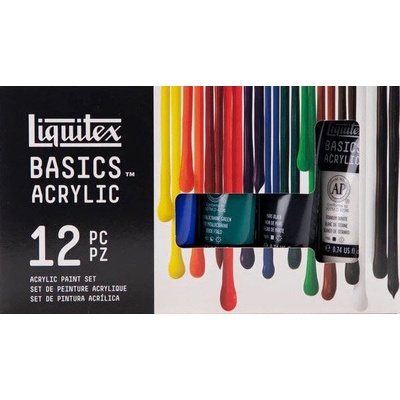 Liquitex Basic Комплект акрилни бои 12 x 22 ml (72.1994)