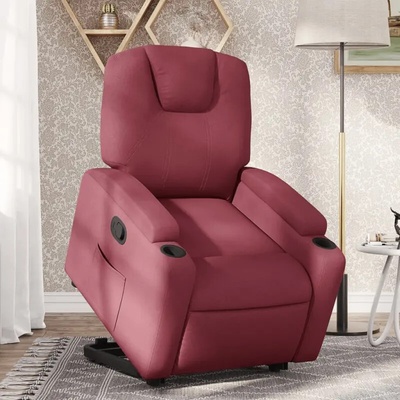 vidaXL 11461.3204371 Zvedací polohovací vínové textil