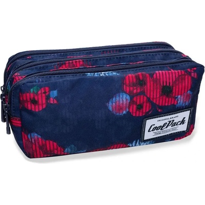 COOLPACK Несесер с три ципа coolpack primus red poppy