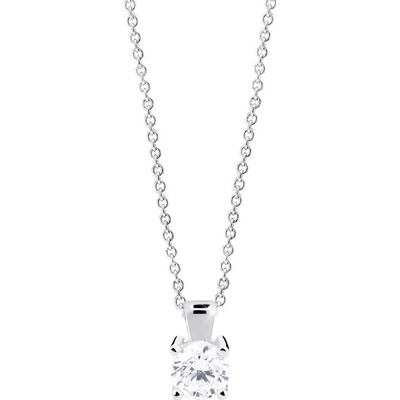 Cutie Jewellery Prívesok z bieleho zlata Z8010B