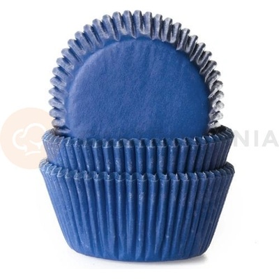House of Marie Košíčky na cupcakemodrá džínová HM1524 modrá průměr 5 cm 50 ks