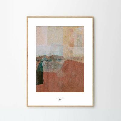 Moikka Plagát Mountain Spring by Johannes Geppert 50x70